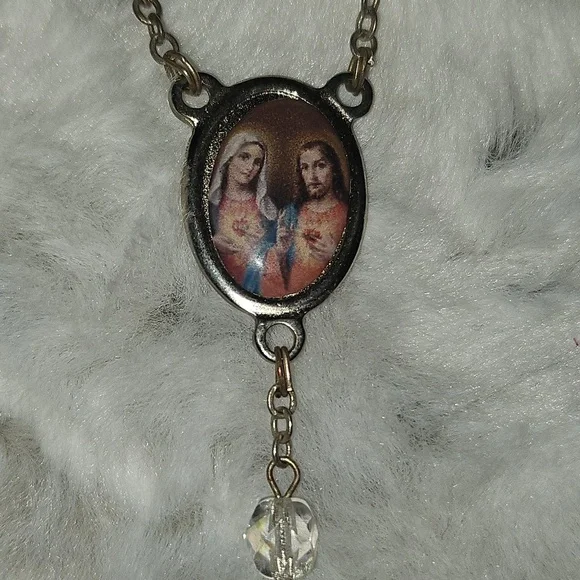 🟢 Rosary Cross Bracelet - Picture 3 of 10